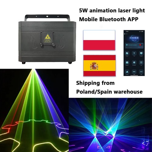 Rgb animation laser - 5w,