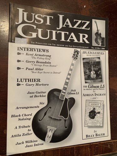 Just jazz guitar magazine - just,