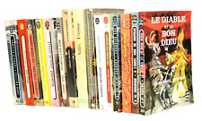 Destockage. Lot de 15 livres de poche. Sartre, Zola, Bernanos, Flaubert, Rabelai