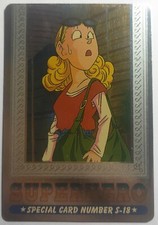 Carte dragon ball platina Special card silver Superhero Super Hero Adali S-18