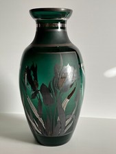 Important VASE Verre avec