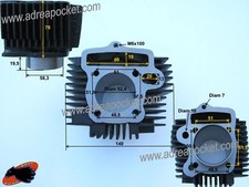 Cylindre Moteur Lifan 125cc