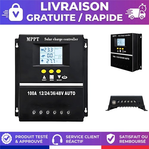 Régulateur charge solaire - régulateur,