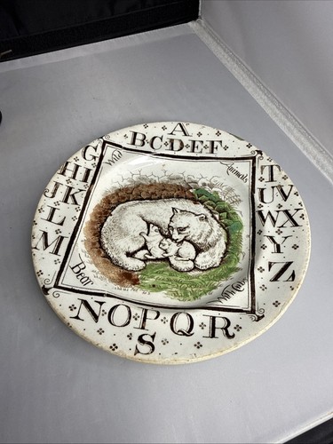 Antique staffordshire abc - antique,