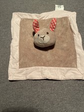 Doudou Nature & Découverte  plat âne marron rose