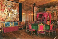 Pau - das Schloss - Zimmer D'Henri IV Mit Seiner Wandteppiche