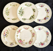 6 assiettes Royal Albert les