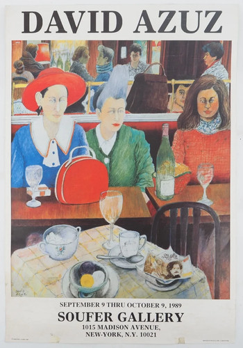 Affiche art david azuz - azuz,
