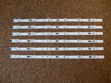 6 Barres de led backlight TV SAMSUNG modéle UE50KU6070U coté droit