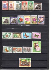 lot de 21 timbres Haute-Volta