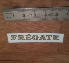 Transfert logo "FREGATE" pour Canot Boat HORNBY MECCANO