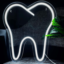 Tooth Neon Sign LED Teeth Sign