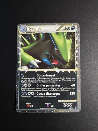 Carte pokémon tyranocif - pokémon, 88/95