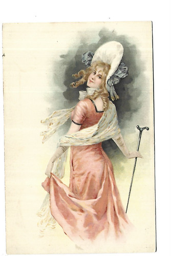 Illustration 1900 femme - illustration,