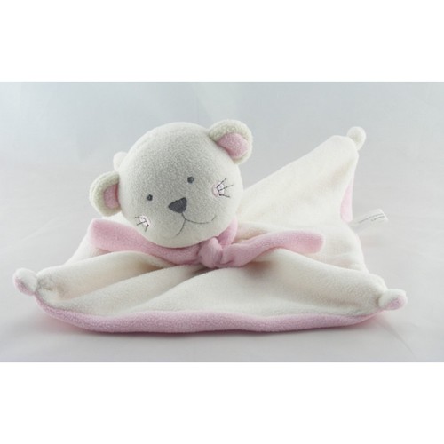 Doudou plat chat - , blanc