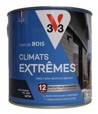 Peinture Bois V33 "Bleu Hoggar