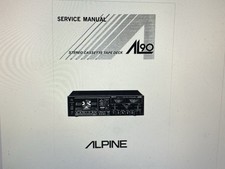 Alpine Al90  Service Manual