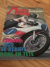 MOTO REVUE 2217 1975 Kreidler Florett Montesa cota 172 GP Espagne poster Pons