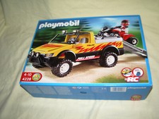 " PLAYMOBIL4228 PICK UP AVEC QUAD SERIE SPORT ETAT NEUF