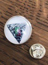 GROS PIN'S 2cm Métal Argenté