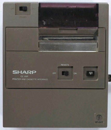Sharp 126p printer cassette - sharp,