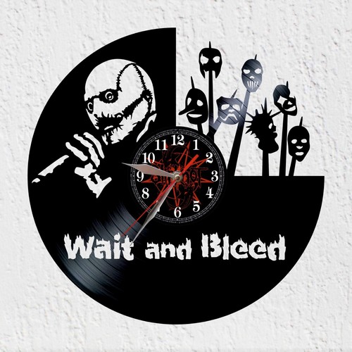 Horloge murale disque - , vinyle
