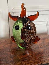 Sculpture verre BACCARAT CIRCA 1980 - TRIBUTE PICASS0 * époque de Mc Connico