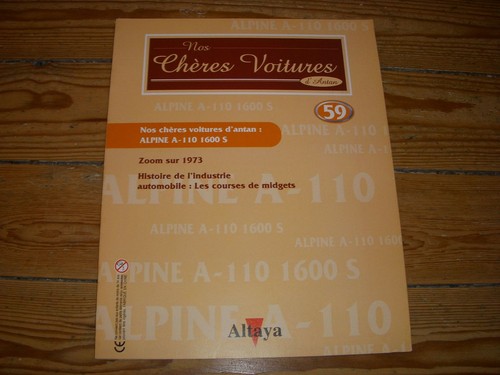 Voitures antan alpine - voitures,