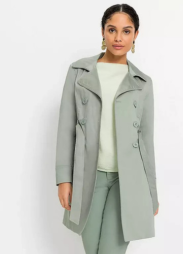 Manteau trench ceinturé - manteau,