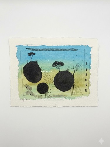 œuvre originale 30x38cm - originale,
