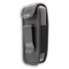 caseroxx Sac Cuir avec Clip Ceinture pour Nokia 1600 en noir fait de cuir verita