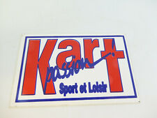 AUTOCOLLANT / STICKER  Vintage KART PASSION / KARTING / TOP !