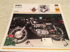 Carte moto Horex 400 imperator