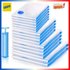 Sacs de Rangement Sous Vide pour Vêtements Literie Couverture Espace Optimisé
