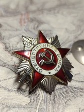 médaille URSS ordre de la guerre patriotique 2° classe