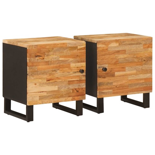 Cabinet chevet marron bois - de,
