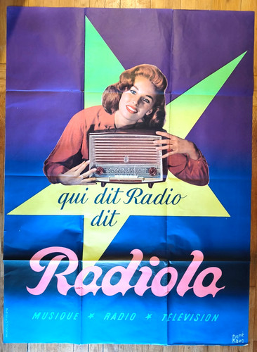 Affiche originale poste tsf - originale,