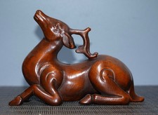 4.4" ancien chinois Boxwood