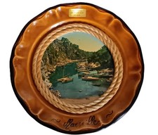 Assiette décorative - , en
