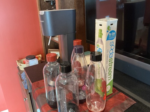 Soda stream drink machine with - soda,