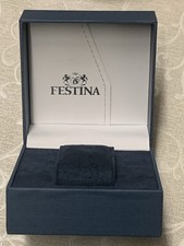 Boîte écrin de montre FESTINA. Boite Bleue . Watch Box Case.….