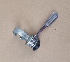 Levier & manette de vitesse droite Huret acier chromé vélo vintage France 1970s