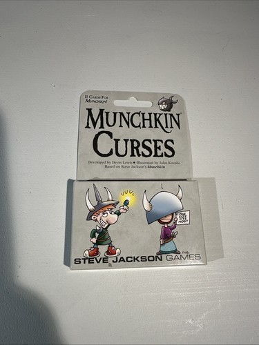Munchkin curses card game - curses,