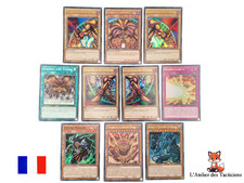 Carte Yugioh Set de 10 Cartes