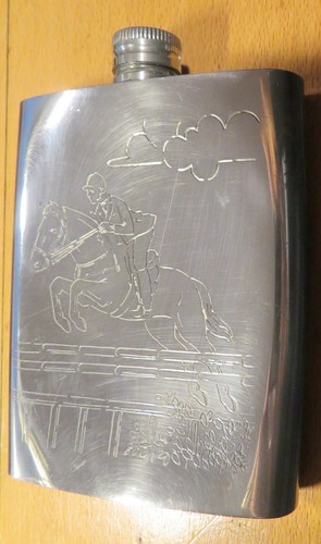 Flasque cavalier ancienne - cavalier,