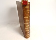 Missel romain d'autel Lemovicis Limoges 1854 cuir Missale Romanum XIXème