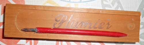Lot plumier bois porte - lot,