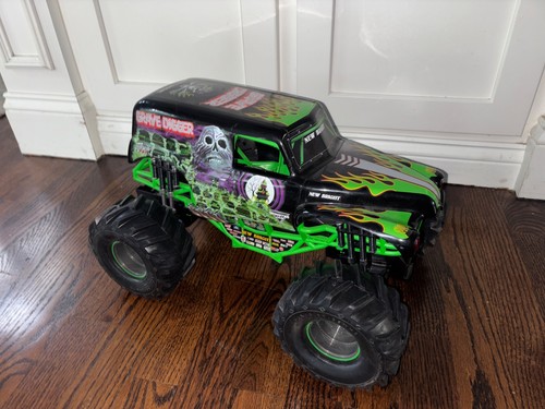 Bright grave digger monster - grave,