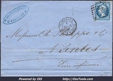 FRANCE N° 22 SUR LETTRE GC