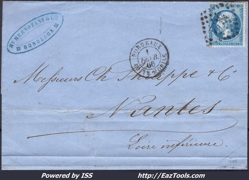 France sur lettre gc - n°,